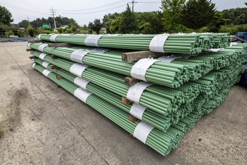 Epoxy-coated steel bar