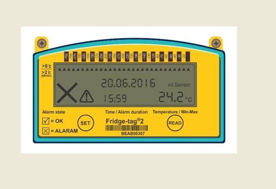 White Medical Ice Lined Refrigerator (Ilr) 25 Ltr