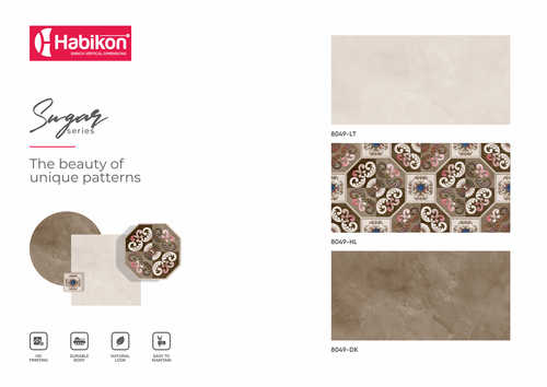 ग्रे सजावटी बाथरूम की दीवार टाइलें