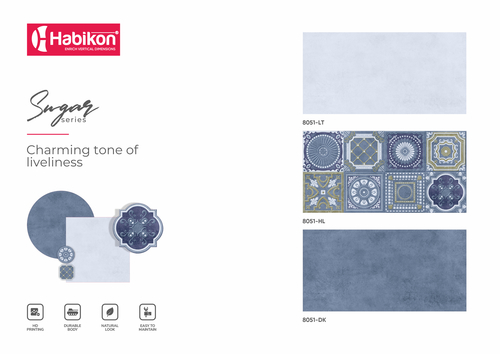 ग्रेज़ डिज़ाइनर शुगर वॉल टाइल्स