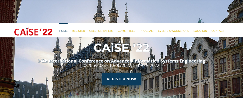 International Conference on Advanced Information Systems Engineering
