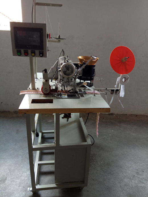 High Speed Automatic Hook And Eye Tape Sewing Machine Dimension(l*w*h): 120x65x165 Centimeter (Cm)