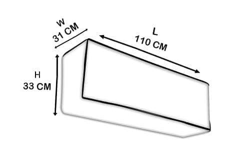 Waterproof Folding Ac Cover (For 1.5 Tone Ac)