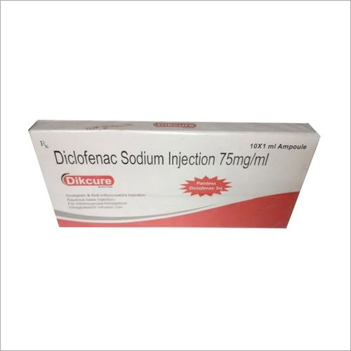 75Mg Diclofenac Sodium Injection Keep It Dry Place