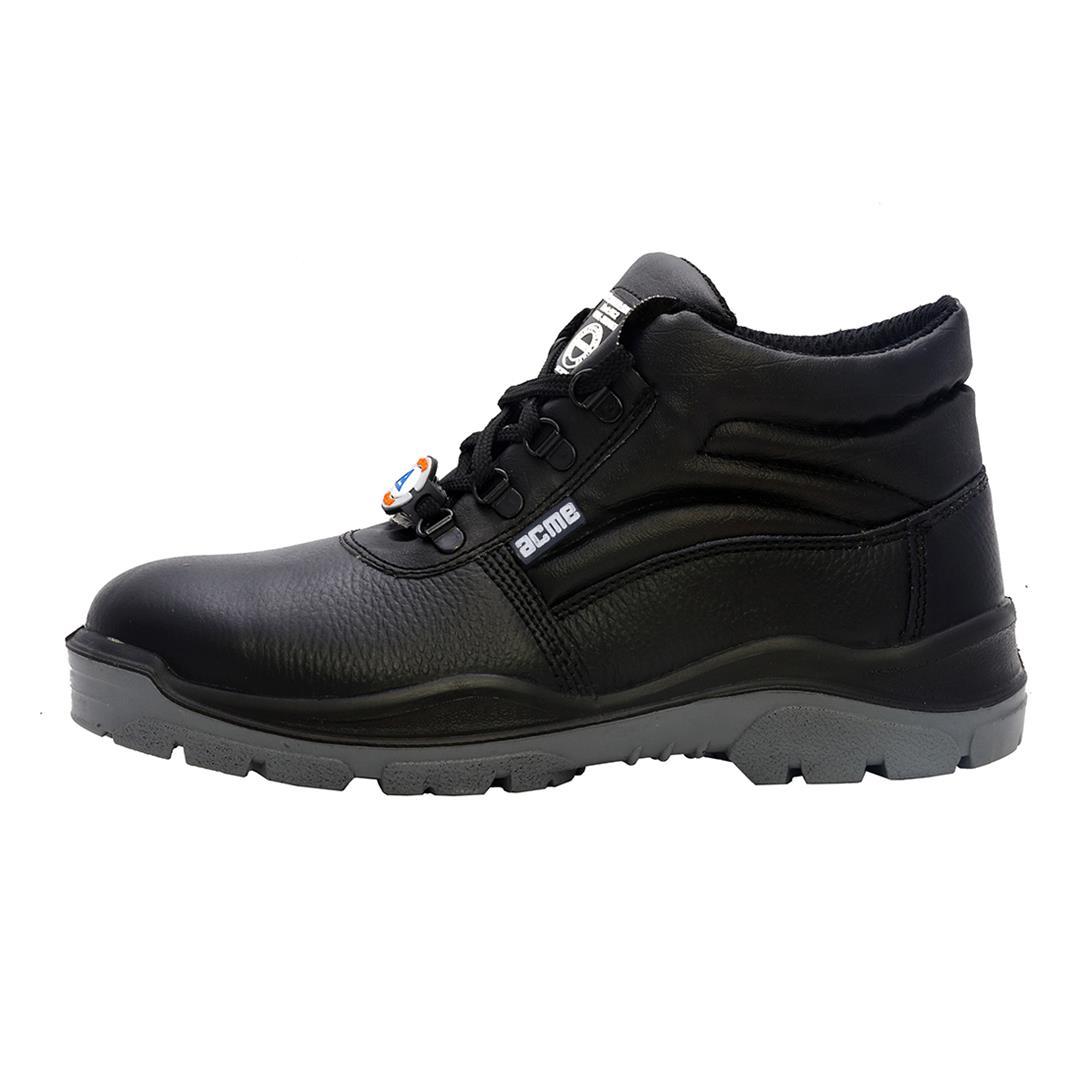 Acme Boxylic High Ankle Safety Shoes - Color: Black