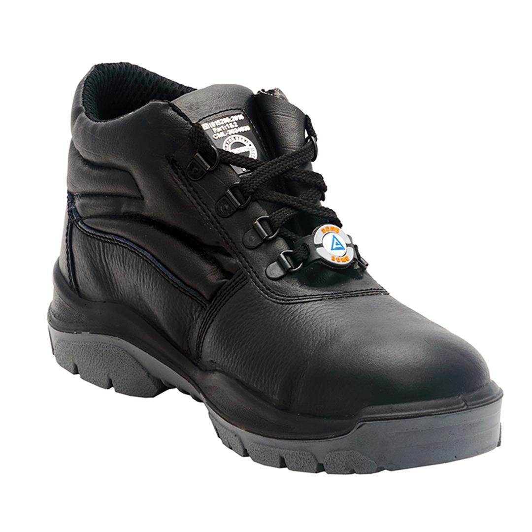 Acme Boxylic High Ankle Safety Shoes - Color: Black