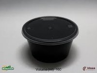 प्लास्टिक फूड कंटेनर राउंड 160ml