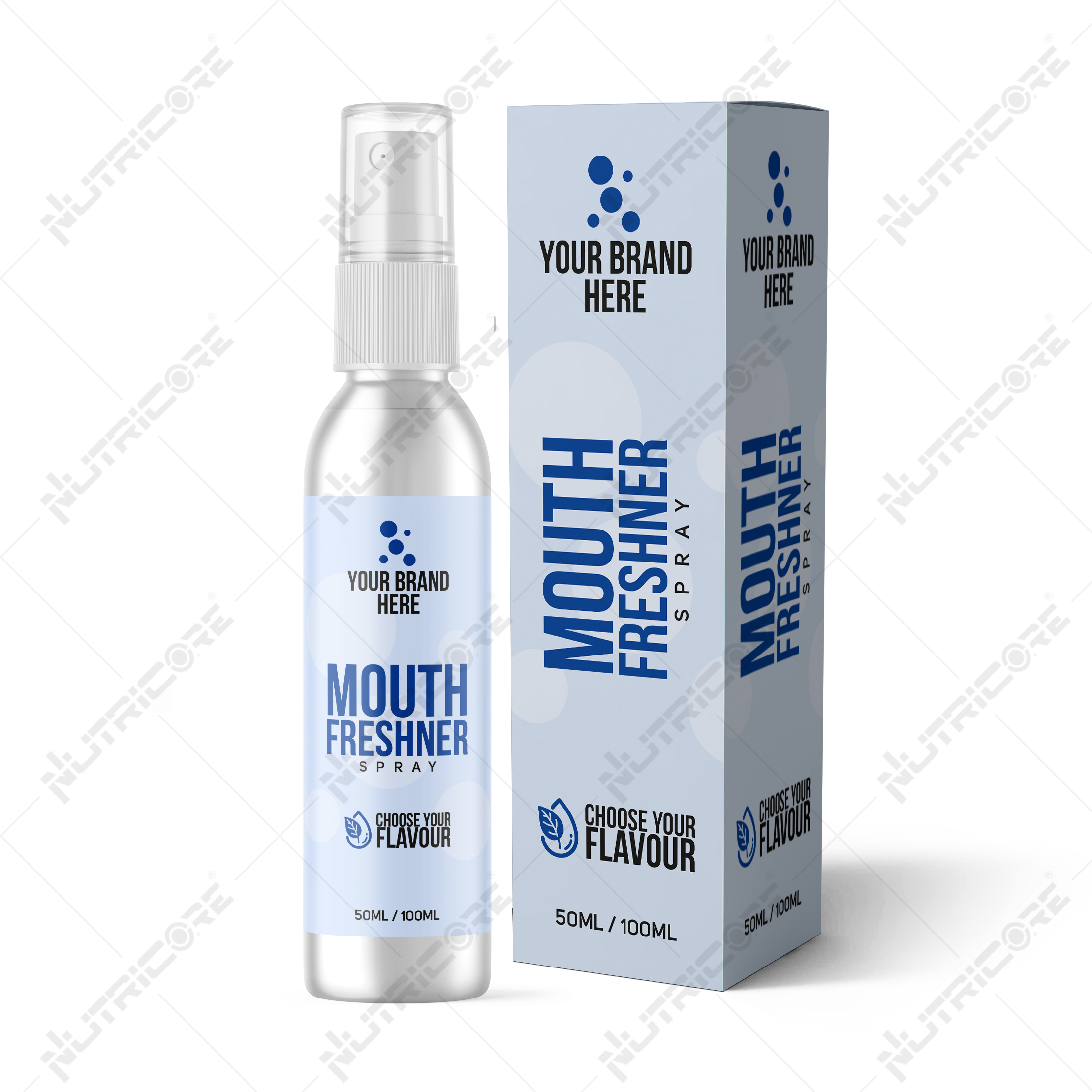 Mouth Freshener Spray - Mint Infused Formula | Long-lasting Freshness, Breath Enhancement For On-the-go Use