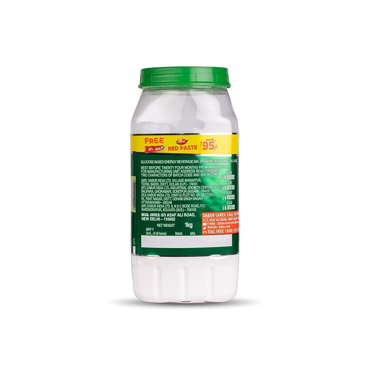 1 Kg Glucon-d Tangy Orange Health Drink Refill Packaging: Plastic Bottle