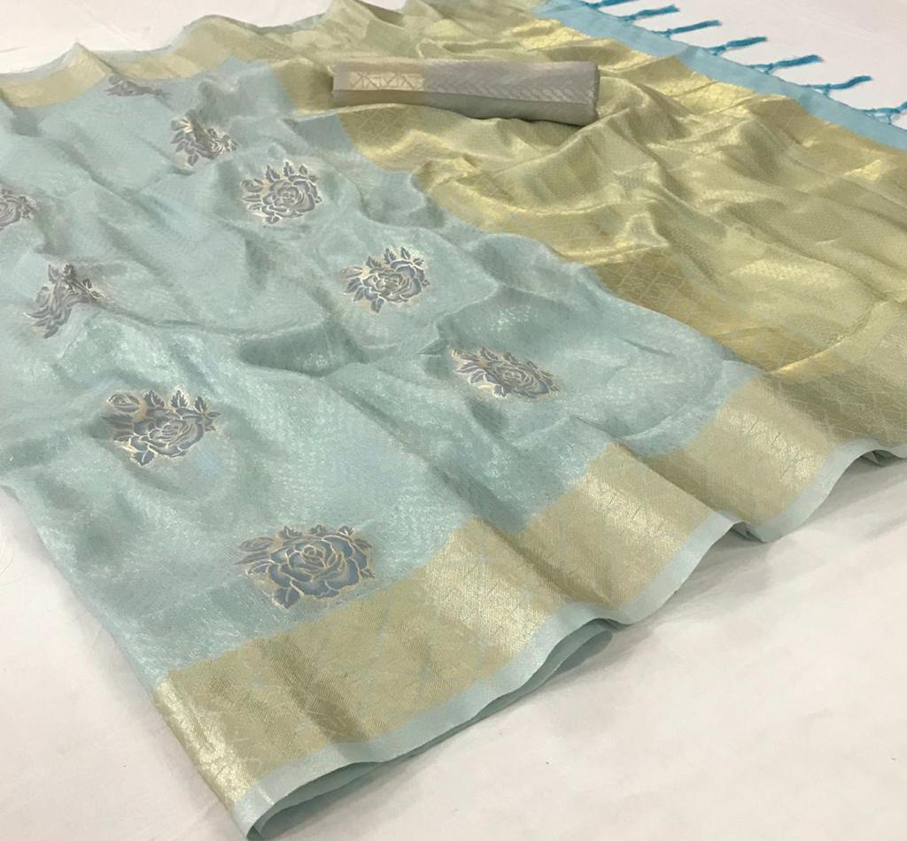 Cotton Silk Handloom Saree