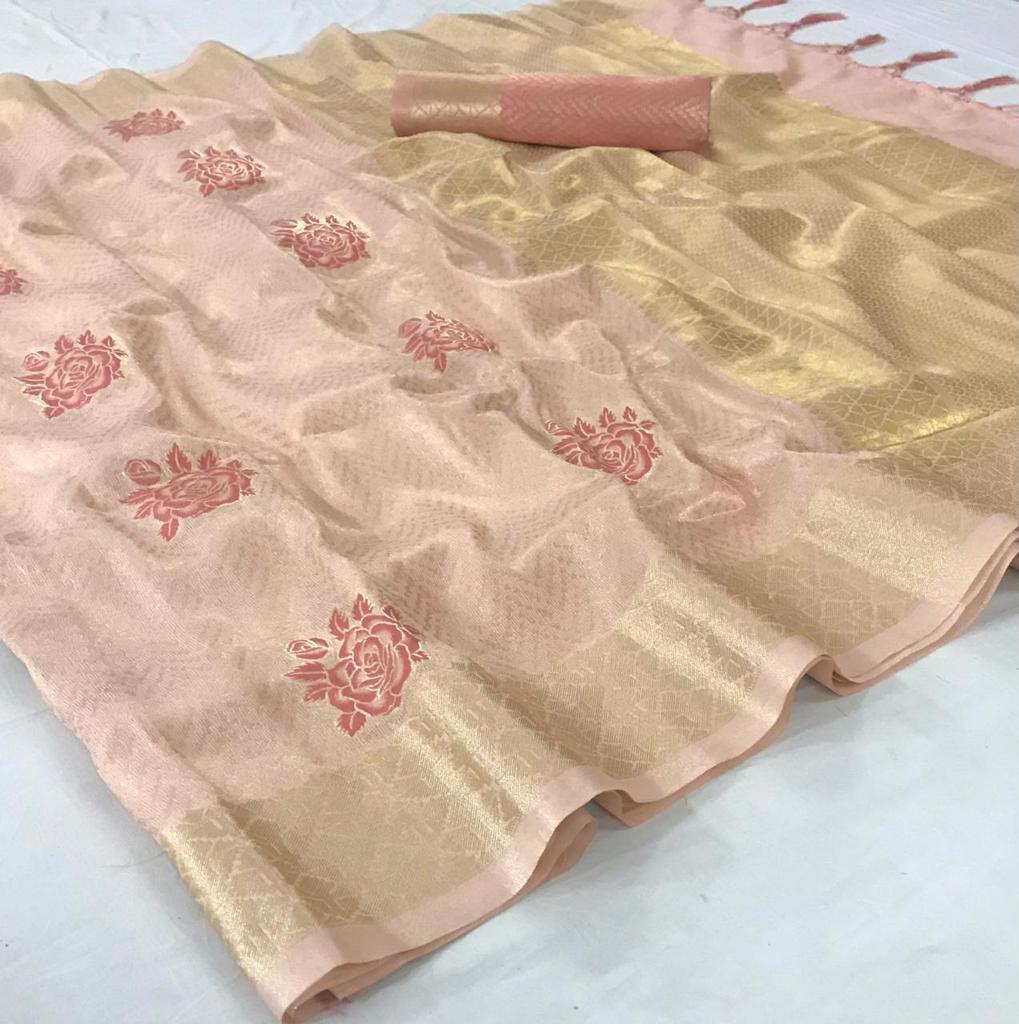 Cotton Silk Handloom Saree