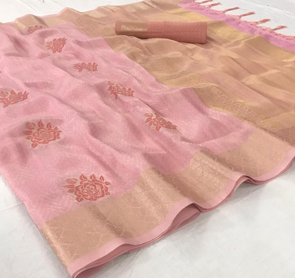 Cotton Silk Handloom Saree