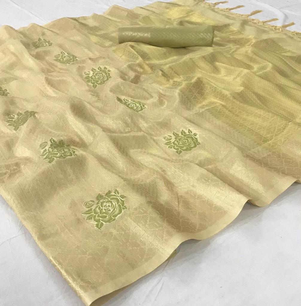 Cotton Silk Handloom Saree