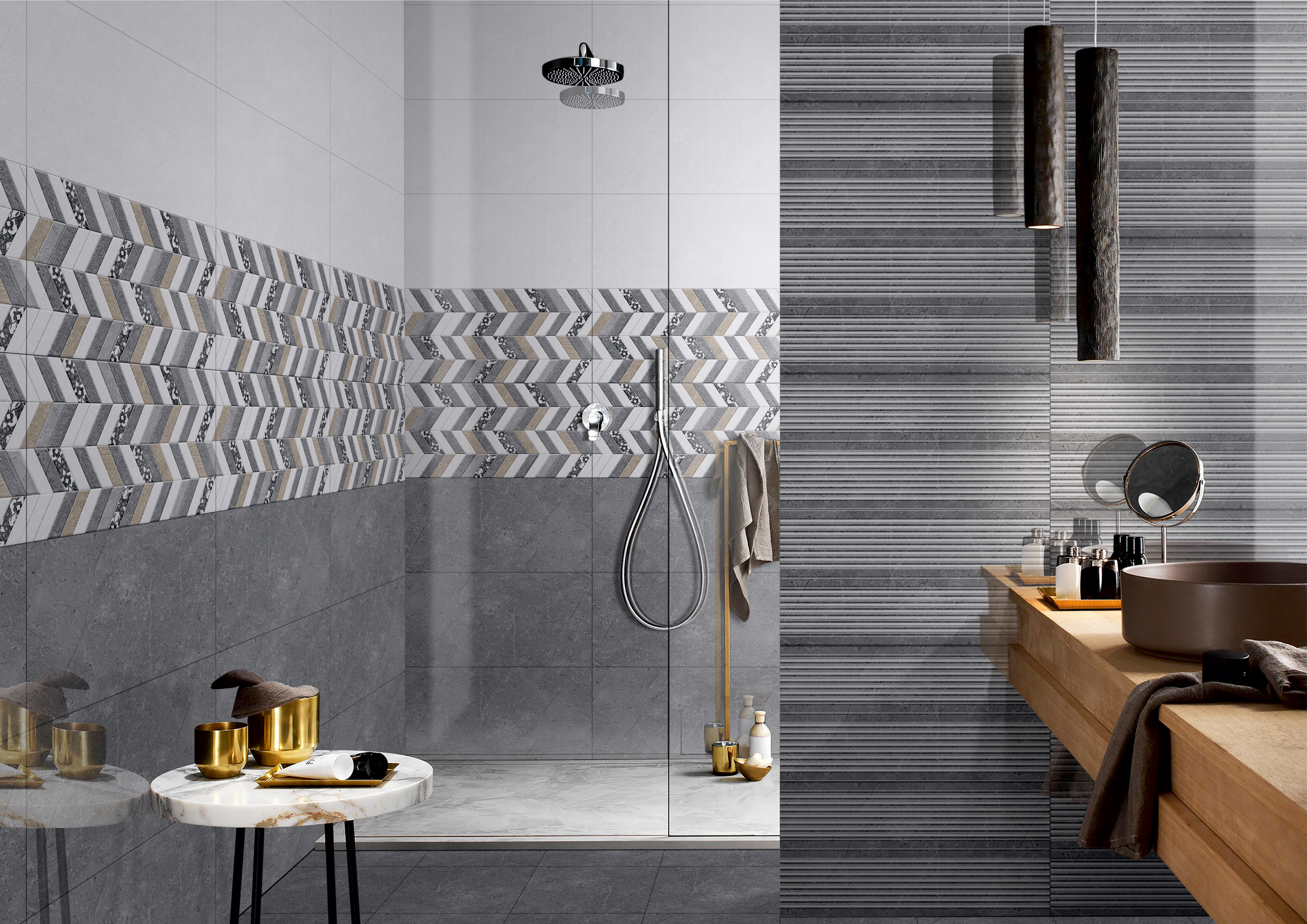 Digital Bold Wall Tiles Size: 300*600 Mm