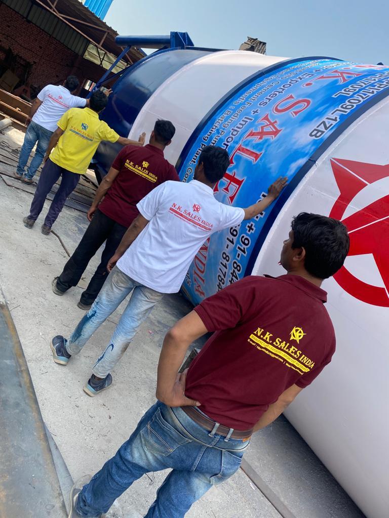 Cement Silo Weight: 6500  Kilograms (Kg)