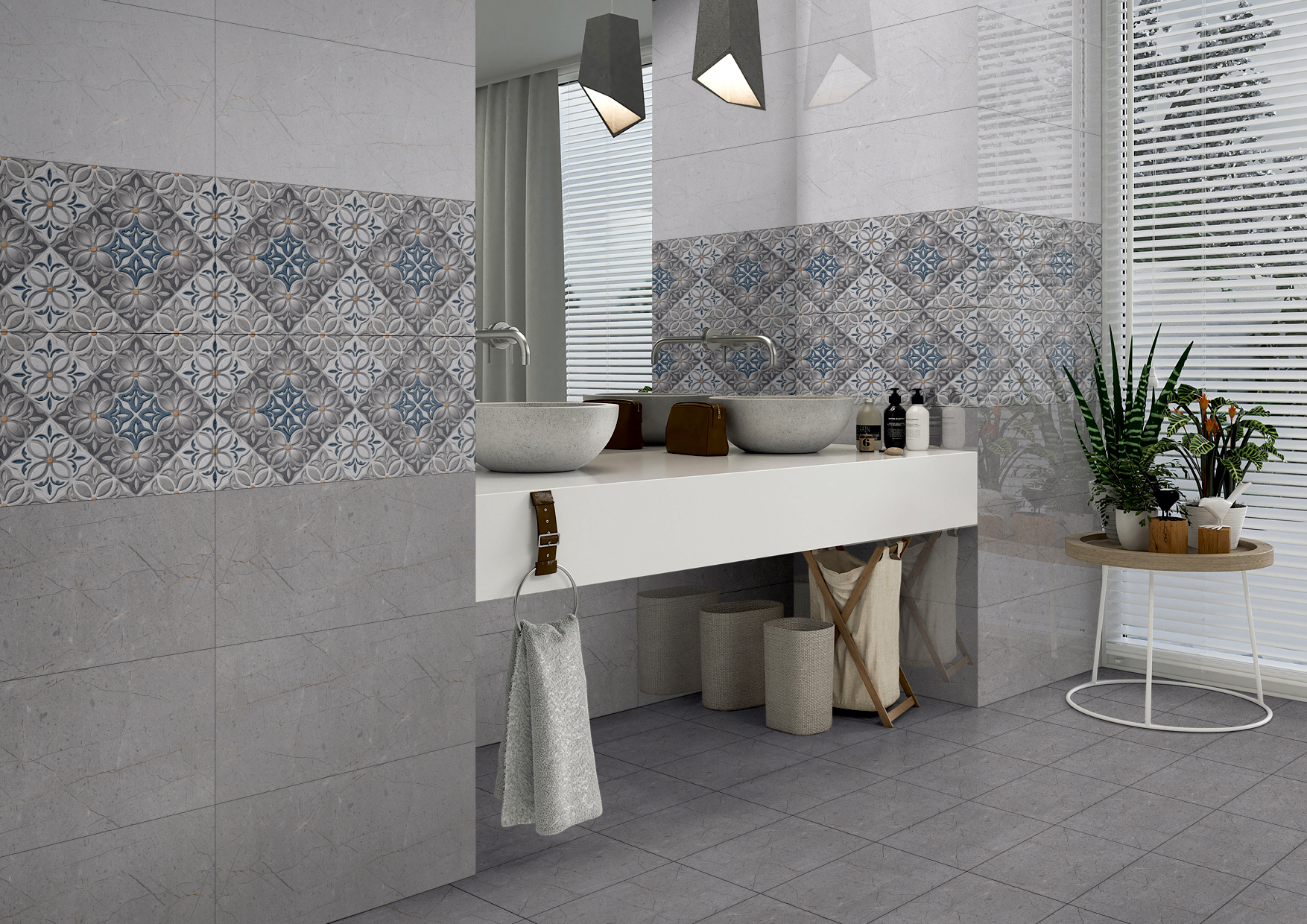 Habikon Glossy Series Wall Tiles - 300x600 Mm, Glazed Ceramic Material With Gloss Finish