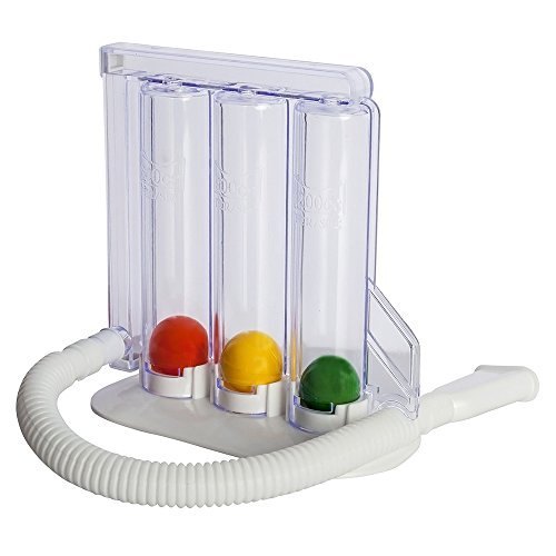 Spirometer 3-ball Respiratory Exerciser - Dimension (L*w*h): 20*20*12 Centimeter (Cm)