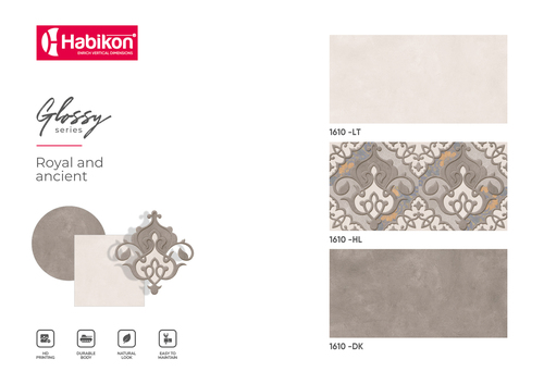 डिजिटल प्लेन वॉल टाइल्स का आकार: 300* 600 मिमी