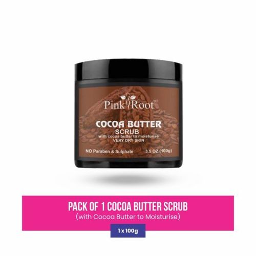 100 ग्राम पिंक रूट कोको बटर स्क्रब आयु समूह: सभी आयु वर्ग
