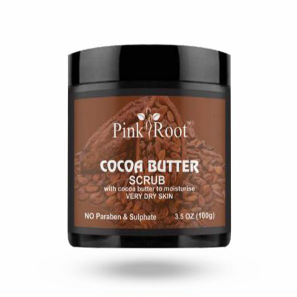 100gm Pink Root Cocoa Butter Scrub Age Group: All Age Group