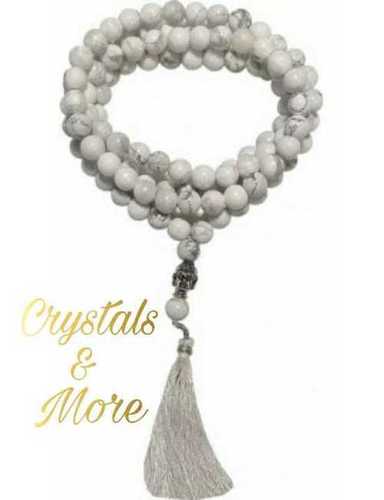 Howlite Mala