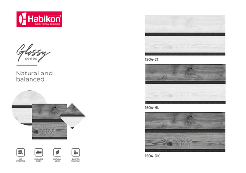 सिरेमिक बोल्ड वॉल टाइल्स का आकार: 300* 600 मिमी