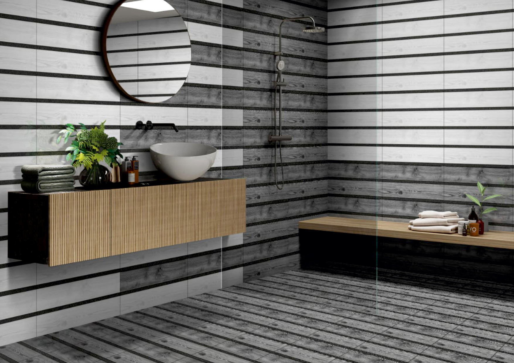 Ceramic Bold Wall Tiles Size: 300*600 Mm