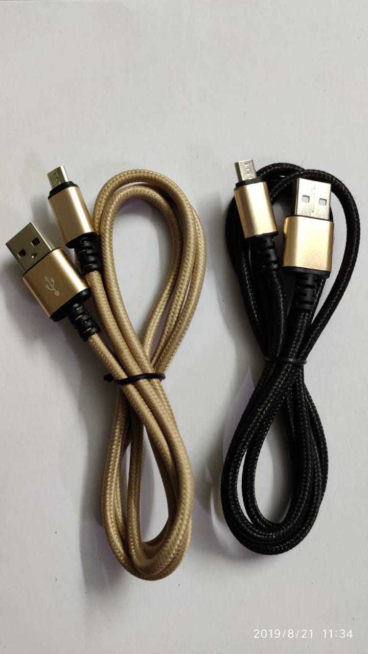 Usb Data Cable - Black , Universal Compatibility For Mobile Brands, Wireless Devices, And Various Electronics - Rotatable Design, Color Display