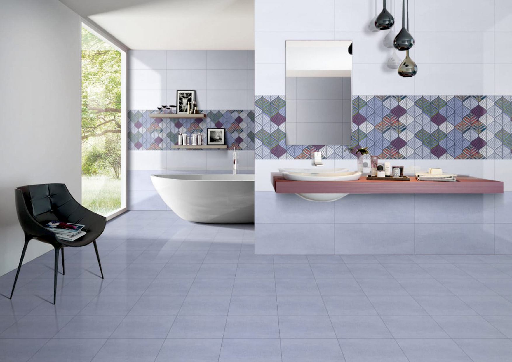 Decorative Interior Wall Tiles Size: 300*600 Mm