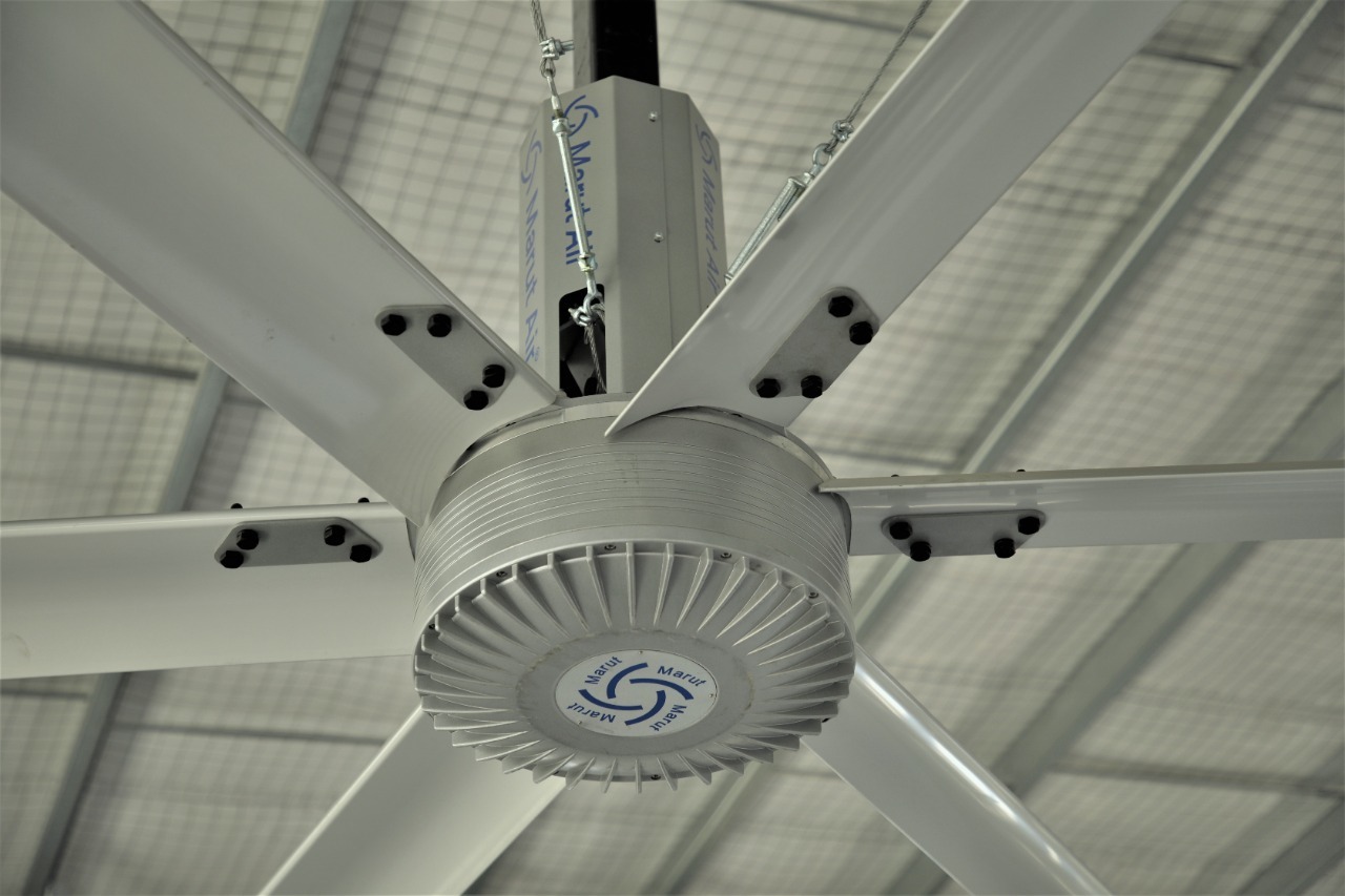 Marut Air Hvls Fan Blade Material: Aluminum