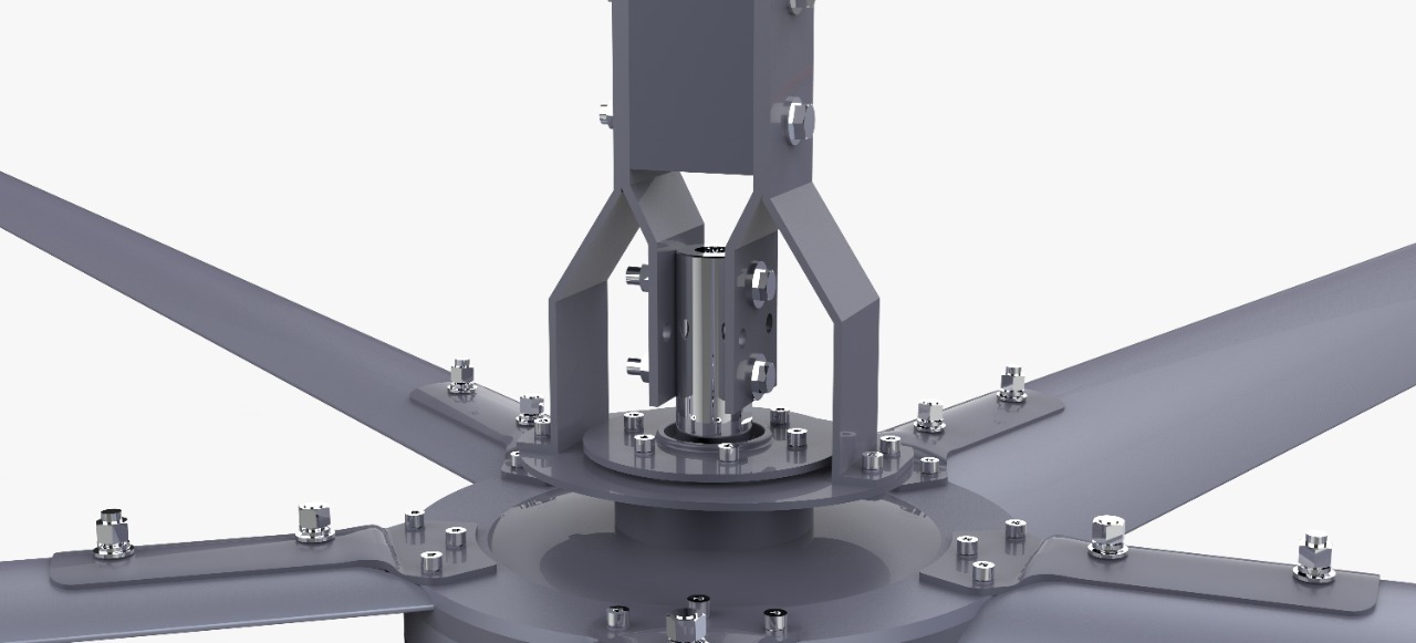 Marut Air Hvls Fan Blade Material: Aluminum