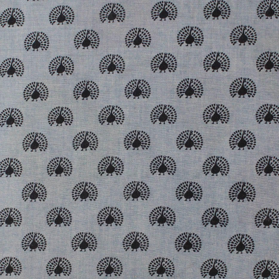 Organic Printed Muslin Fabric - Color: As Per Buyer Requirement