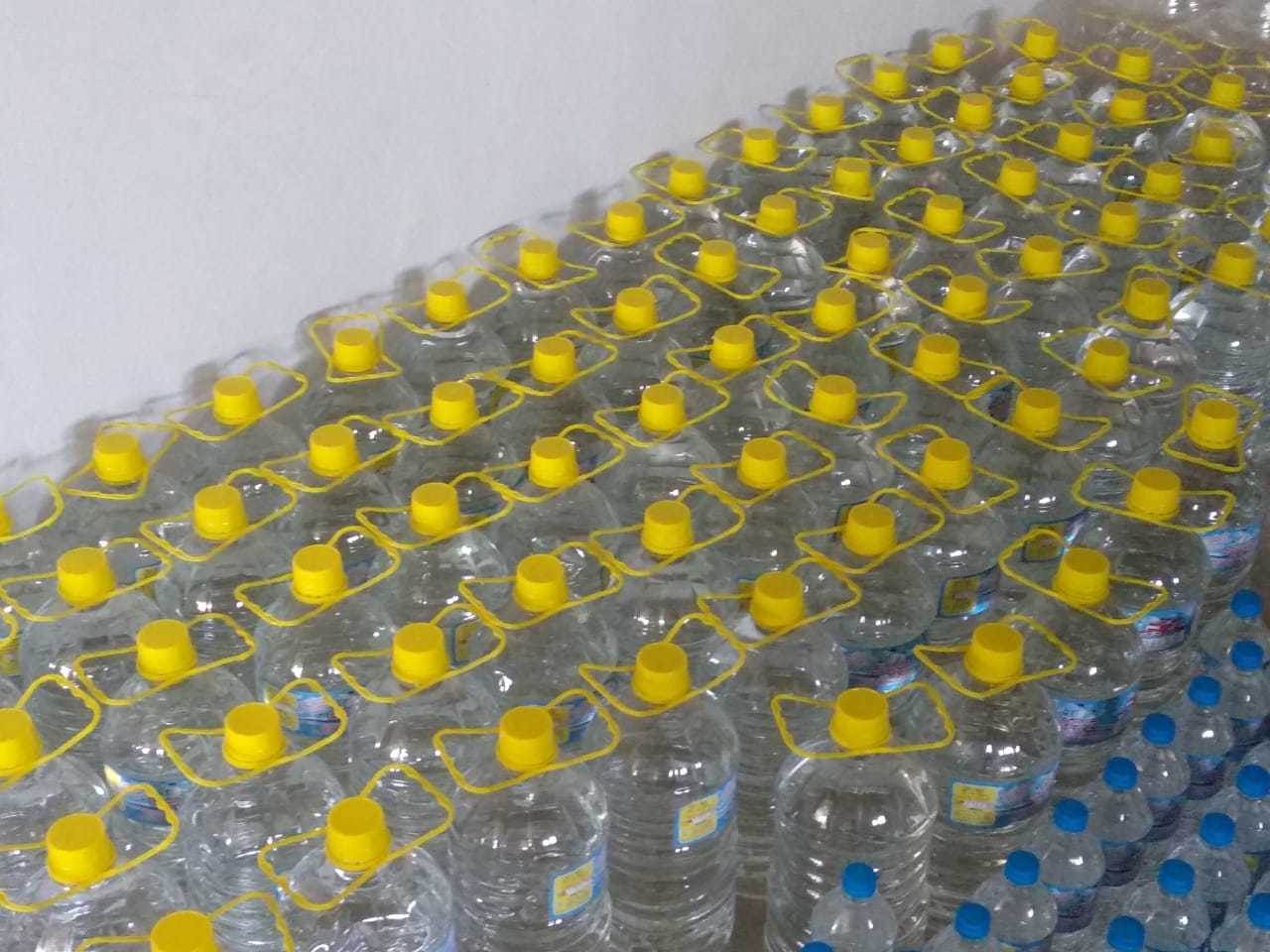 5 Ltr Distilled Water Packaging: Mason Jar