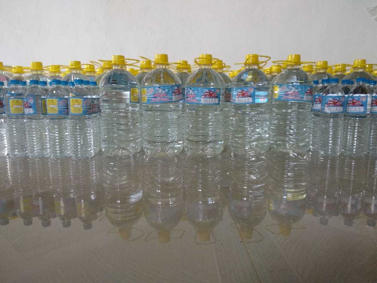 5 Ltr Distilled Water Packaging: Mason Jar