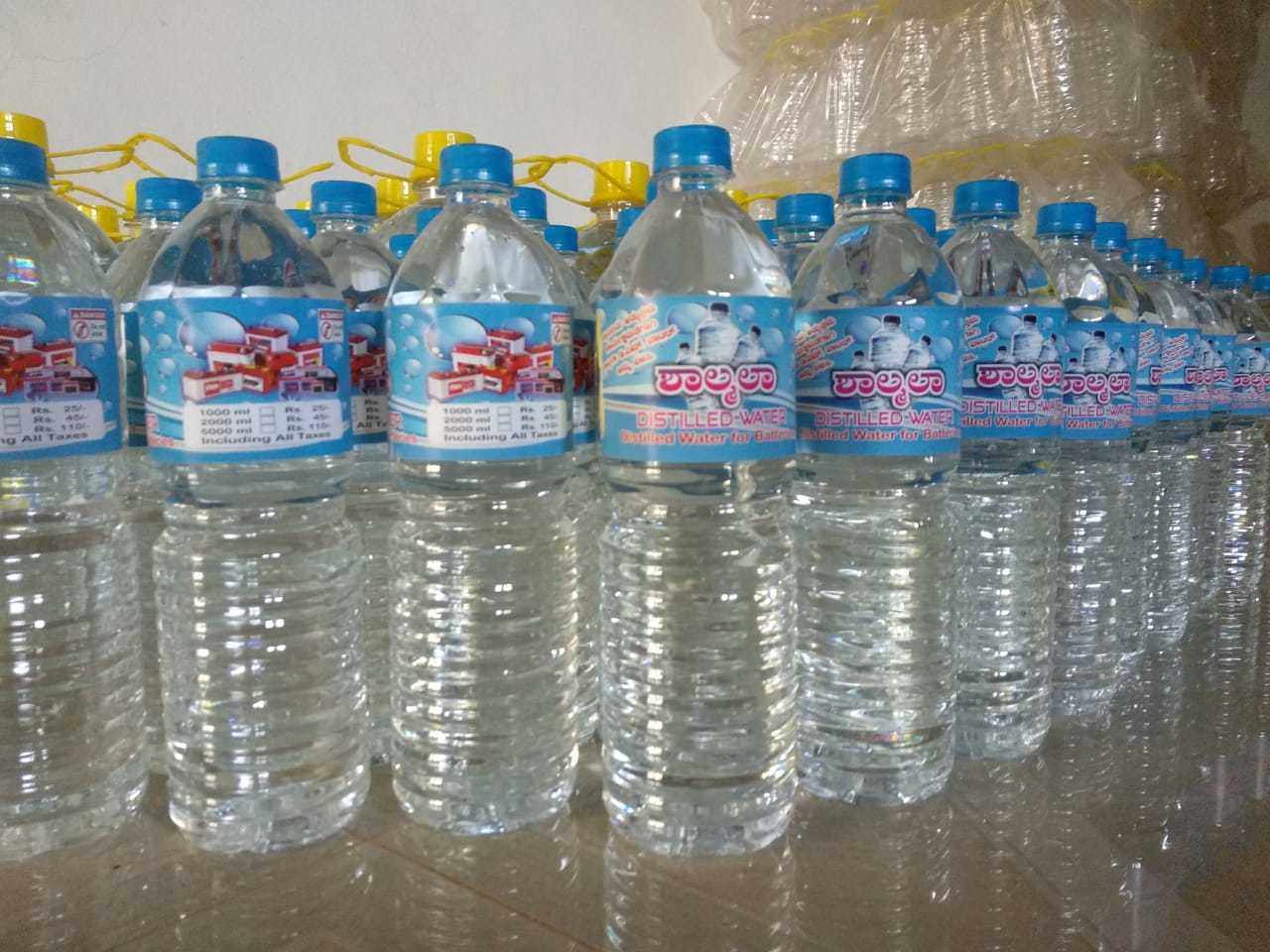 5 Ltr Distilled Water Packaging: Mason Jar