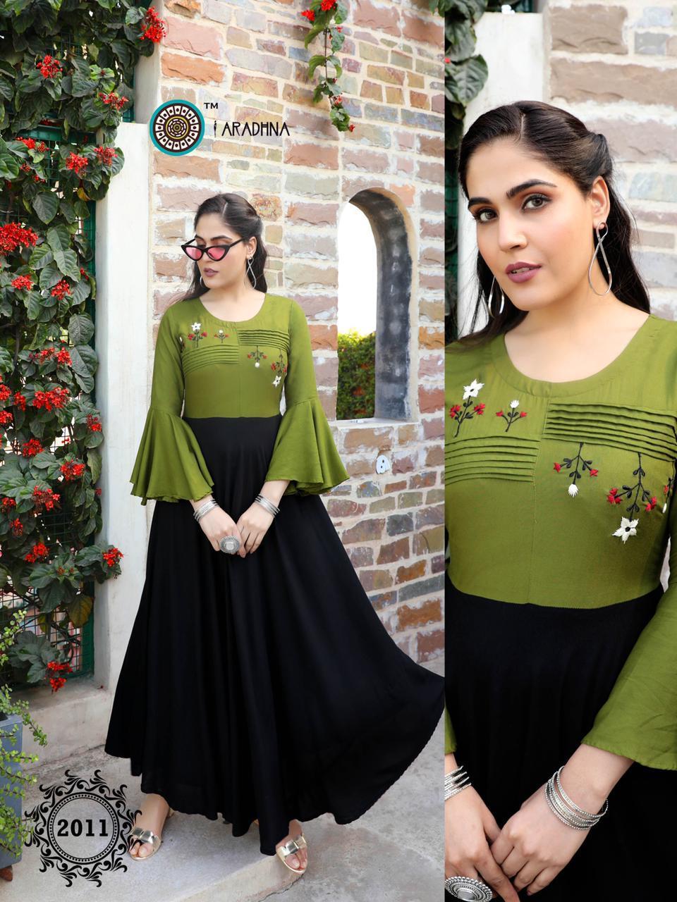 Reguler Rayon Kurti Gown