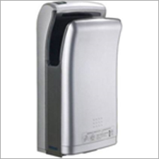 Automatic Hand Dryer - Stainless Steel, 12.5" x 9.5" x 5.5" Dimensions | 1500W Output, 1000 CFM Airflow, 75 dBA Noise Level