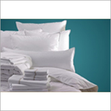 Hotel Bed Linen - Cotton, Various Dimensions, White | 300 Thread Count, Machine Washable, Plain Style