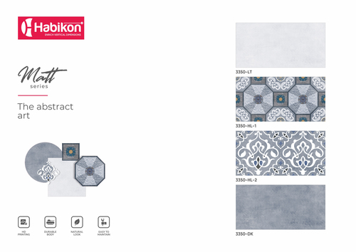 डिजिटल सजावटी दीवार टाइल का आकार: 300* 600 मिमी