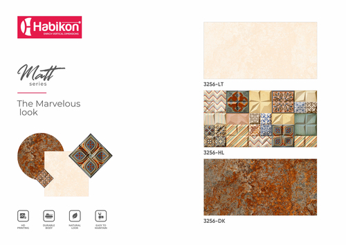 सिरेमिक प्रिंट वॉल टाइल्स का आकार: 300* 600 मिमी