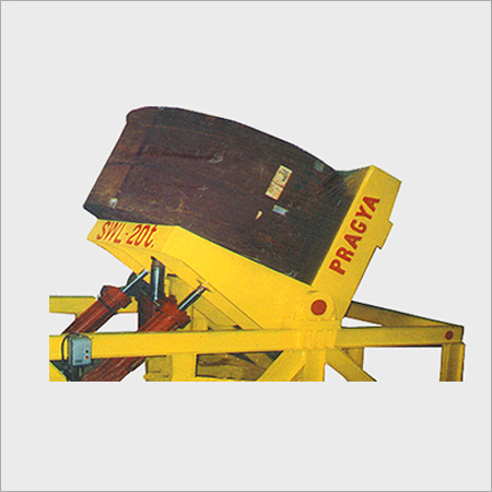 पीली और काली स्ट्रिप्स हाइड्रोलिक्स कॉइल अपेंडर - डाउनेंडर