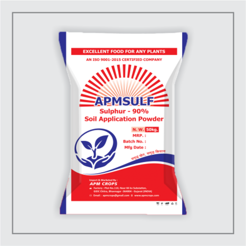 Sulphur Soil Application Powder - 90% Pure, Yellow Powder | Ideal Fungicide, Insecticide & Nutrient Booster for Enhanced Crop Growth