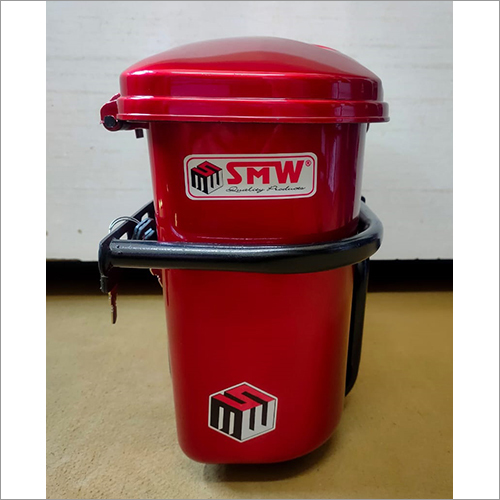 U Frame Red Side Box - Material: Plastic And Metal