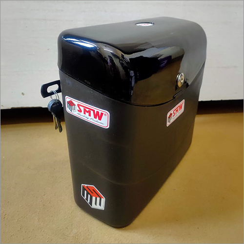 Front Lock Slim Side Box - Material: Plastic And Metal