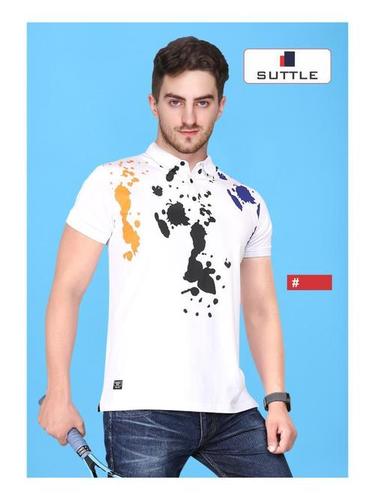 पुरुषों की कॉलर टी-शर्ट आयु समूह: 18-40