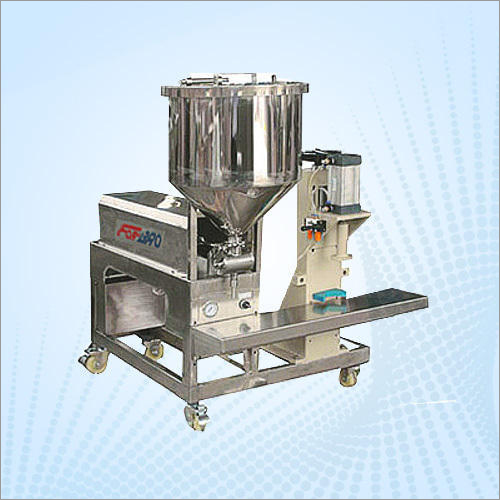Ointment Filling Machine - Semi-Automatic Paste Filler, Stainless Steel 304/316, 300 Kg/Day Capacity, Pneumatic Piston Operation, Adjustable Stroke for Viscous Products