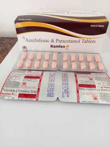 Aceclofenac 100mg + Paracetamol 325mg