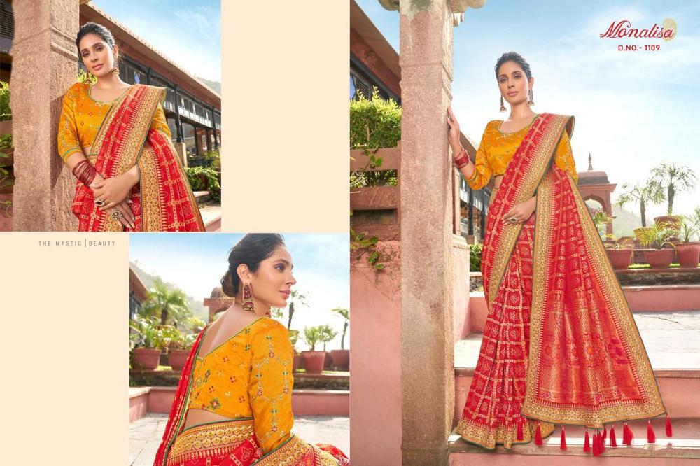 Hand Embroidery Designer Saree