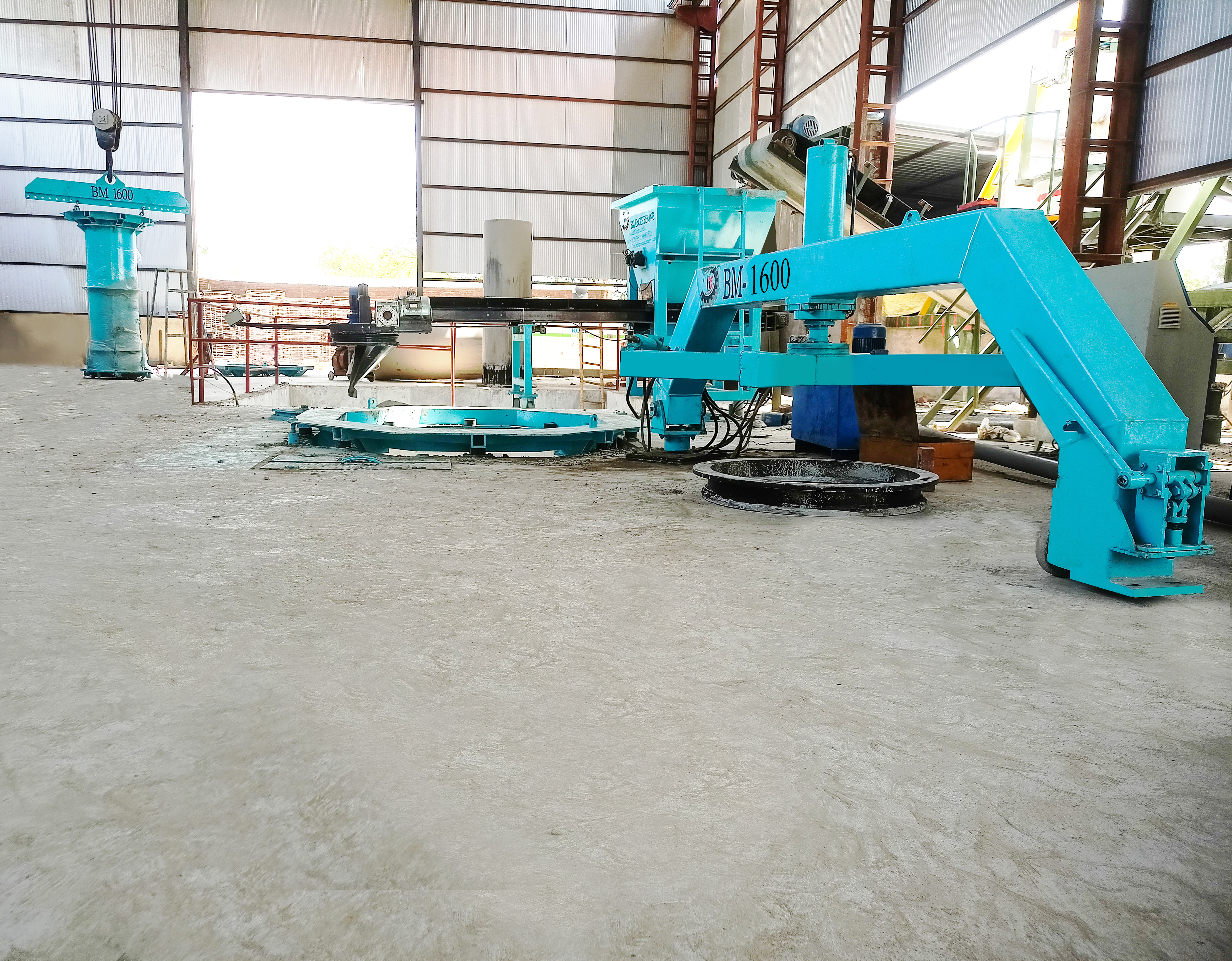 Steel Concrete Pipe Making Machine