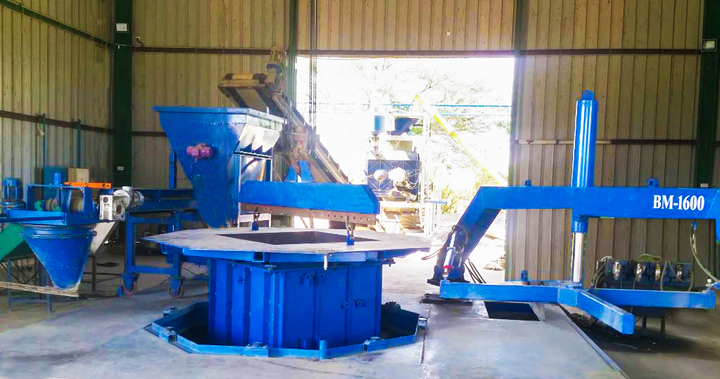 Steel Concrete Pipe Making Machine